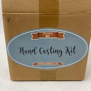 Discovering DIY brand, DIY hand casting kit. New in the box